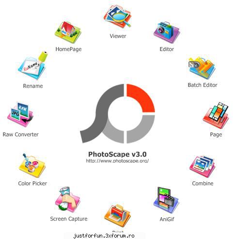 program editare imagini si unul foarte bun.

  photoscape 3.6.2